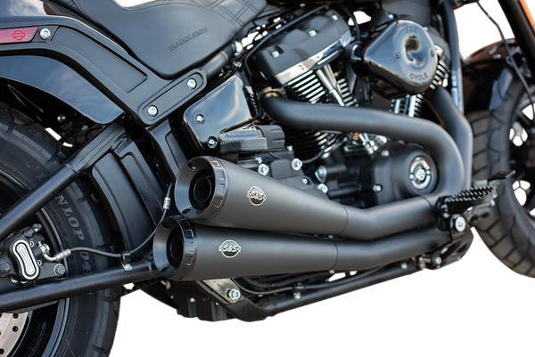 Exhaust System 2-2 Grand National Black Black, 1, nordicamoto.ro