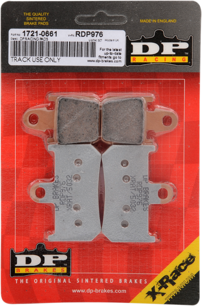 Rdp X-race Titanium Sintered Brake Pads -2