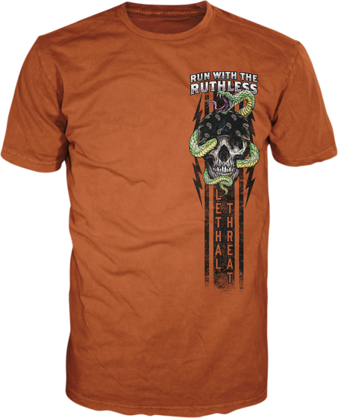 Run With The Ruthless T-shirt Orange XL, 2, nordicamoto.ro