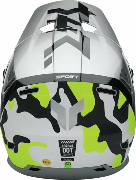 Casca Thor Reflex Sport Riot Mips Yellow/Gray/Black-2