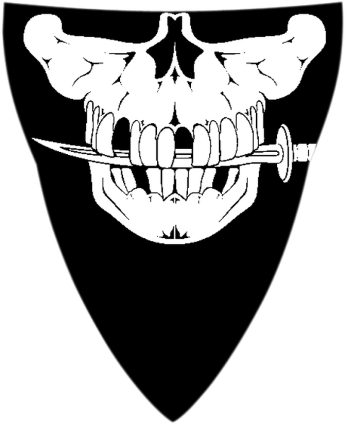 Stretch Skull Half-face Mask Black, 1, nordicamoto.ro