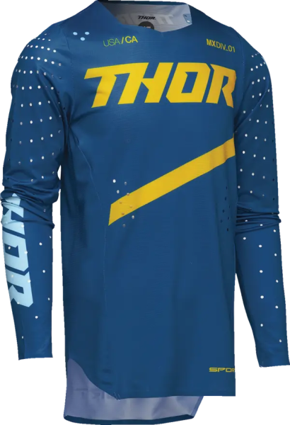 Tricou Enduro Copii Sportmode Brave Blue-3