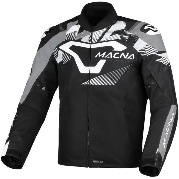 Geaca textil impermeabila MACNA ADMYRE 3XL Negru/Rosu, 6, nordicamoto.ro