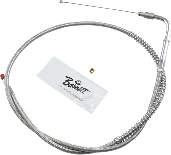 Stainless Steel Throttle/idle Cable Silver +152 mm (6''), 1, nordicamoto.ro