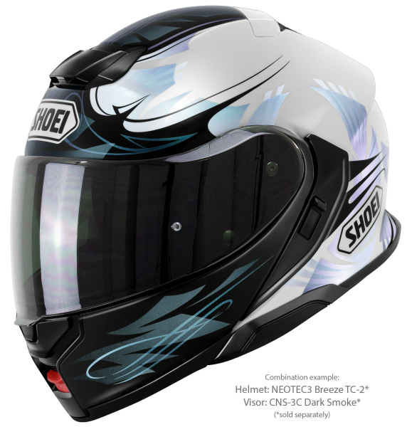 Casca Flip-up SHOEI NEOTEC3 BREEZE TC-2 Negru/Alb XXL-3
