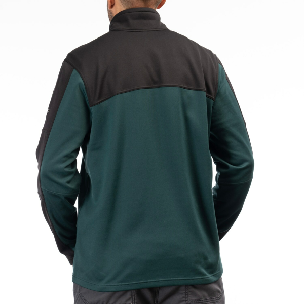 Pulover Klim Glacier 1/4 Zip Mid Layer Black-10
