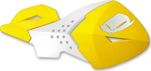 Replacement Plastic For Escalade Handguards White, Yellow, 1, nordicamoto.ro