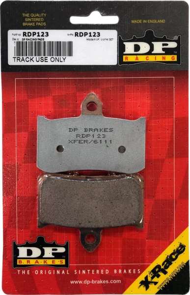 Rdp X-race Titanium Sintered Brake Pads-0