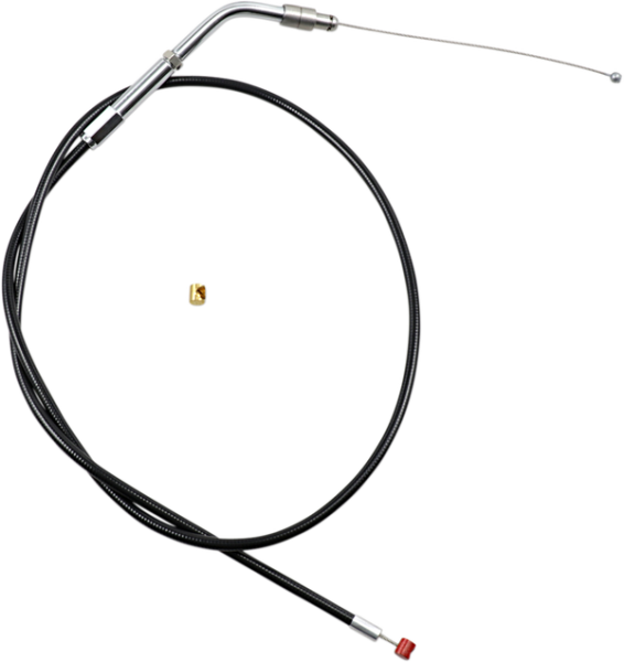 Black Vinyl Throttle/idle Cable Black Standard, 1, nordicamoto.ro