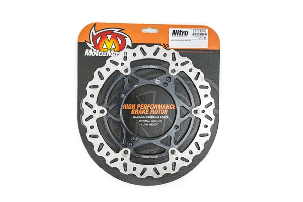 Nitro Series Floating Rotor Black, Silver -0