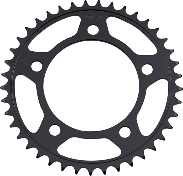JT SPROCKETS Pinion spate din oțel, negru, 1, nordicamoto.ro