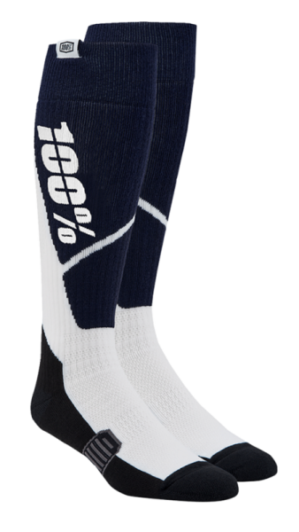 Torque Comfort Moto Socks White, Blue -6542d296bb4d24a3bc8a0d860f6da6bc.webp