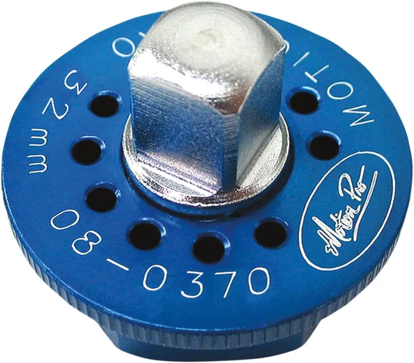 T-6 Combo Lever Adapter Blue, Chrome