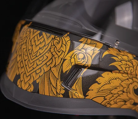Airform EsthÃ©tique Helmet Gold  2XL, 5, nordicamoto.ro