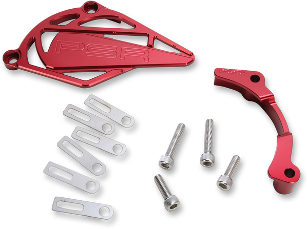Case Saver/sprocket Cover Kit Red, 1, nordicamoto.ro