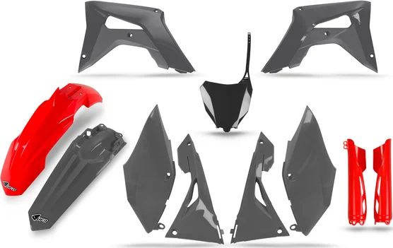 Set de carenaje pentru Honda roșie, 1, nordicamoto.ro