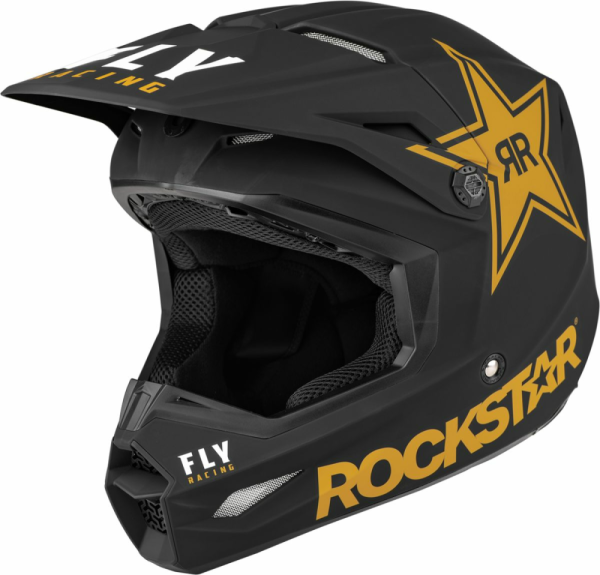 Casca Moto Fly ECE Kinetic Rockstar Negru-2