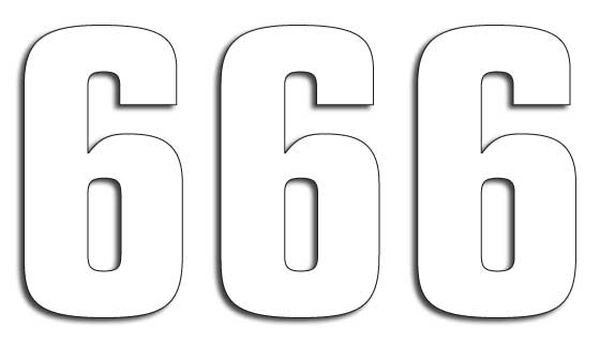 Two Series Numbers White, 3, nordicamoto.ro