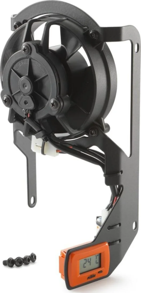 Kit ventilator cu termostat portocaliu KTM  08-16