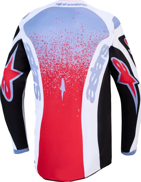 Tricou Alpinestars Fluid Drag Negru/Alb/Rosu S, 2, nordicamoto.ro