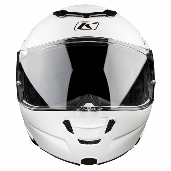Cască Modulară Klim TK1200 Karbon ECE/DOT Gloss White-27
