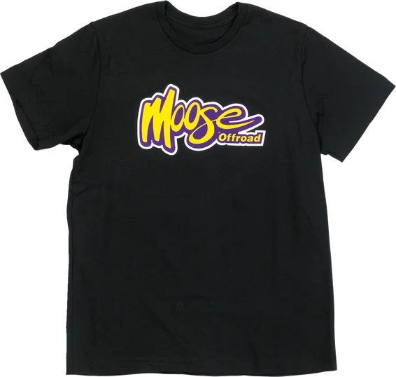 MOOSE RACING Youth Off-road T-shirt Black  M, 1, nordicamoto.ro