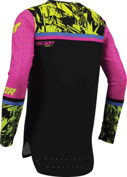 Tricou Sportmode Punkd pentru tineri, roz-negru, 3, nordicamoto.ro