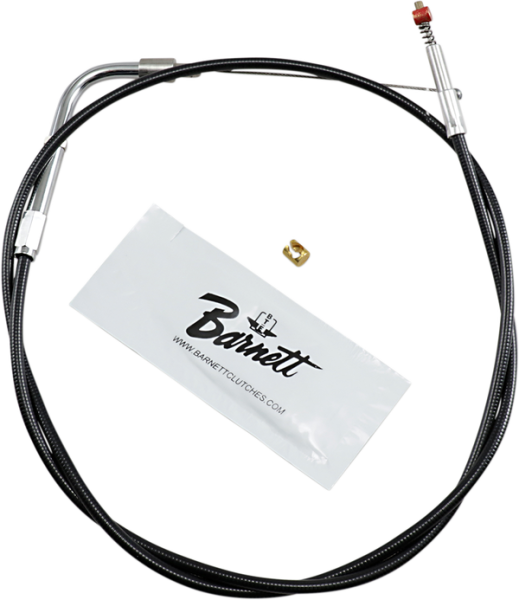 Black Vinyl Throttle/idle Cable Black +152 mm (6''), 1, nordicamoto.ro
