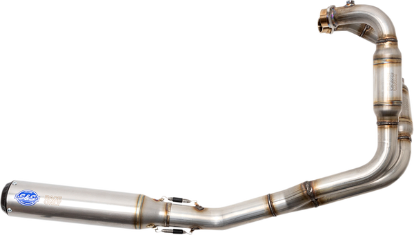 Qualifier 2:1 Race Only Exhaust System Black, 1, nordicamoto.ro