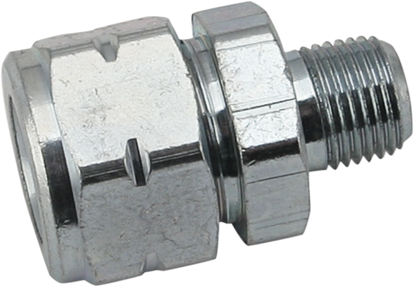 Oil Pump Compression Return Fitting Chrome, 1, nordicamoto.ro
