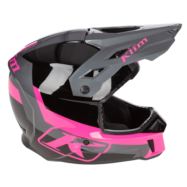 Casca Snowmobil Klim F3 ECE Elevate Black - Asphalt-34
