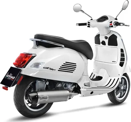 Tobă de eșapament LeoVince LV One Evo Slip-On pentru Vespa GTS 300 HPE / Super / Sei Giorni (2019-2020), 2, nordicamoto.ro