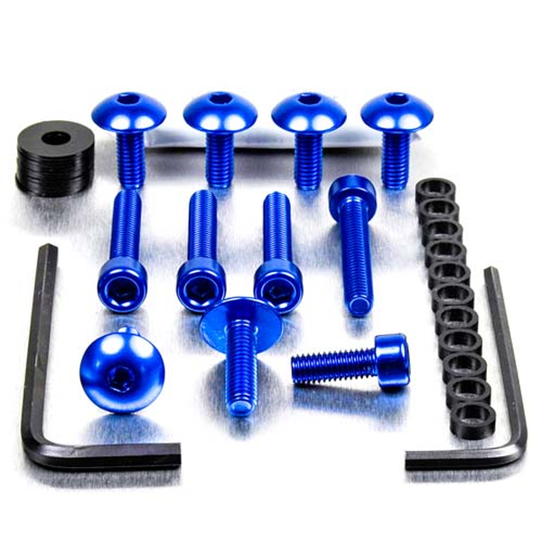 Fairing Bolt Kit For Suzuki Blue, 1, nordicamoto.ro