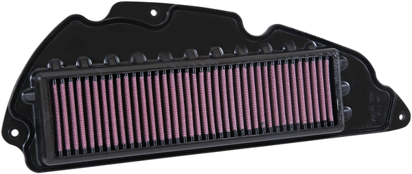 Scooter Replacement High-flow Air Filter Black, Red, 1, nordicamoto.ro