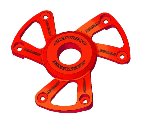 SPI Billet Clutch CoverPolaris P22 - Anodized Red 2022-, 1, nordicamoto.ro