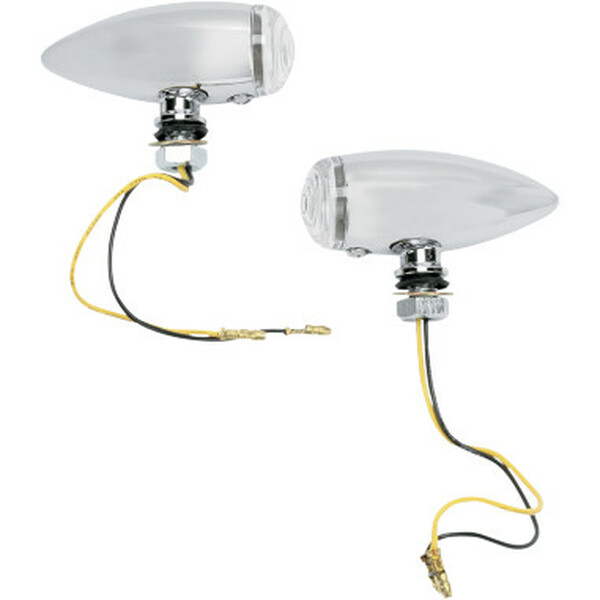 Chrome Marker Lights Chrome, 1, nordicamoto.ro