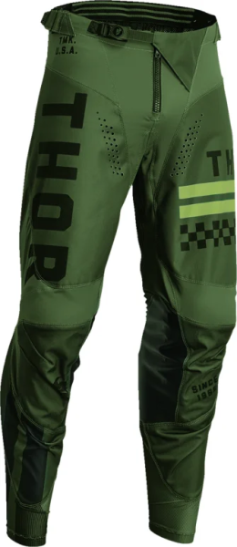 Pantaloni Thor Pulse Combat Green-2