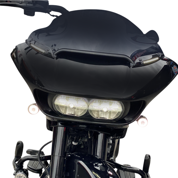 Genesis® 4 Dynamic Led Road Glide® Windshield Trim Black, 1, nordicamoto.ro