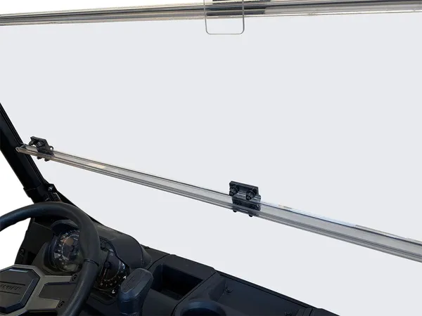 Deluxe Full Folding Windshield Clear -0