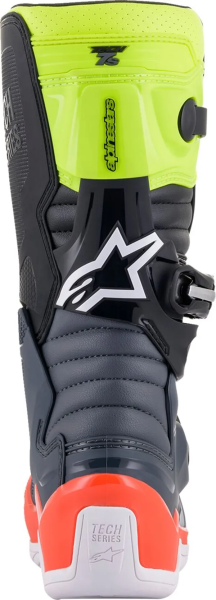 Cizme copii Alpinestars Tech 7S Black/Orange/Yellow-3