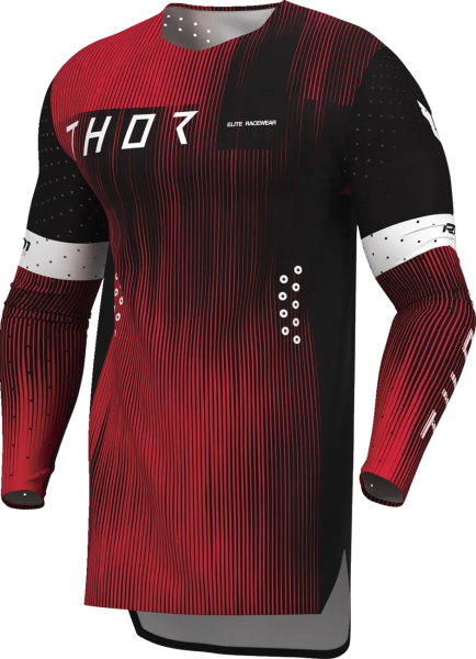 Sportmode Vanish Jersey roșu-negru, 12, nordicamoto.ro