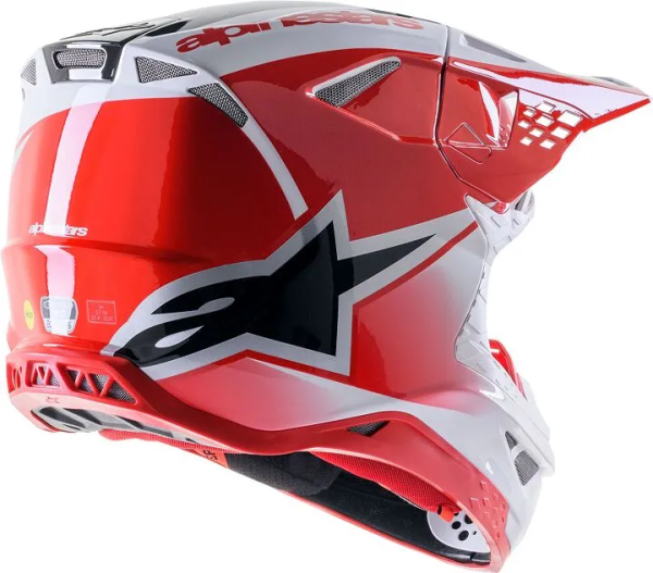 Casca Alpinestars Supertech M10 Unite Red/White-0