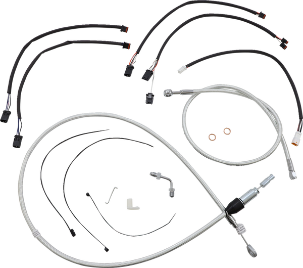 Sterling Chromite Ii® Designer Handlebar Installation Kit Silver, 1, nordicamoto.ro