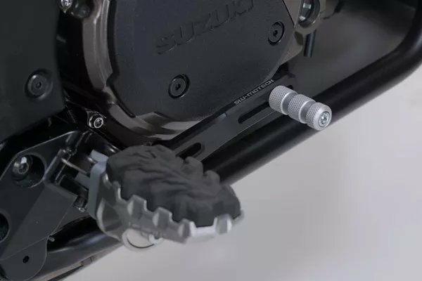 SW-MOTECH Brake Pedal Black, Silver -3