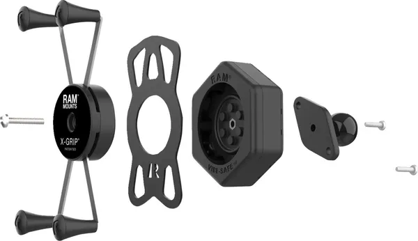 X-grip Mount Kit Black -0