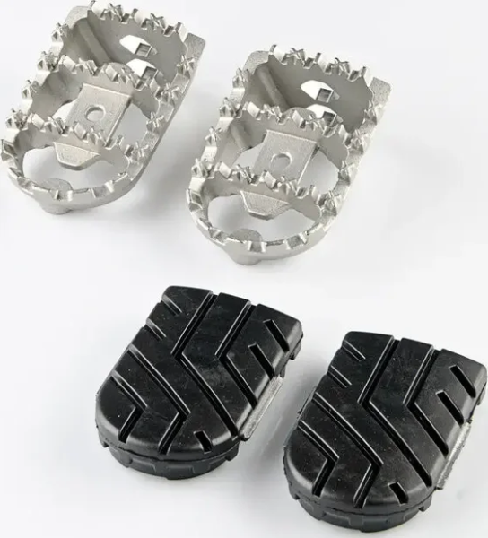 Ion Footrest Kit Silver-0