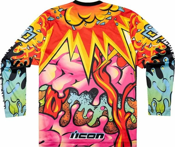 ICON Scatterbrain Jersey Yellow, Orange -2