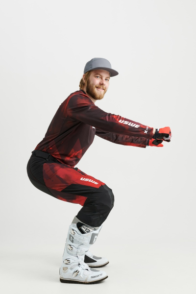 Pantaloni USWE Rök Off-Road Sharkskin-0