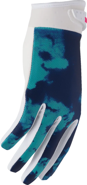 Youth Launchmode Bleach Gloves Blue, Green, White -3