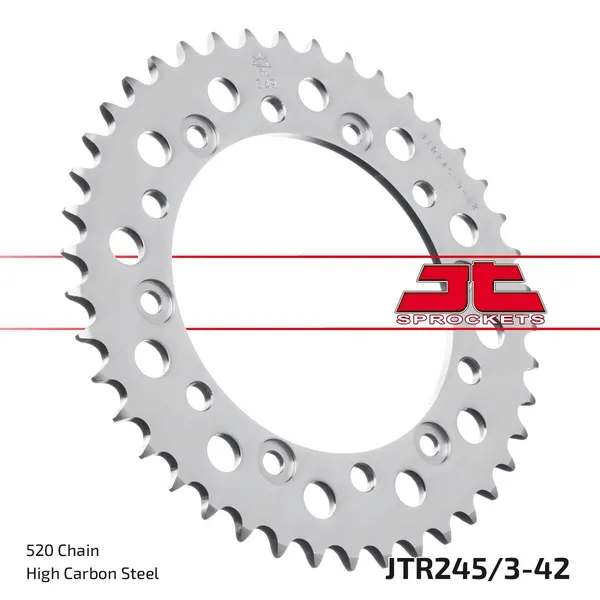 JT SPROCKETS Rear Sprocket Natural -66a5f021aa01d0982dcd17859324d5bf.webp